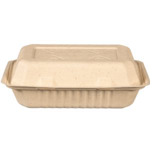 Plant Fibre Meal Box 9" x 6"